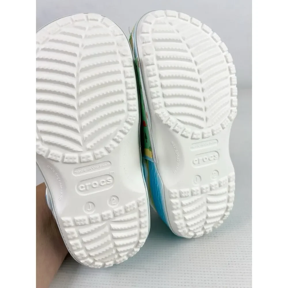 Crocs Classic Clog Animal Crossing (Kids) - 210113-90H - Size J2 - Brand New